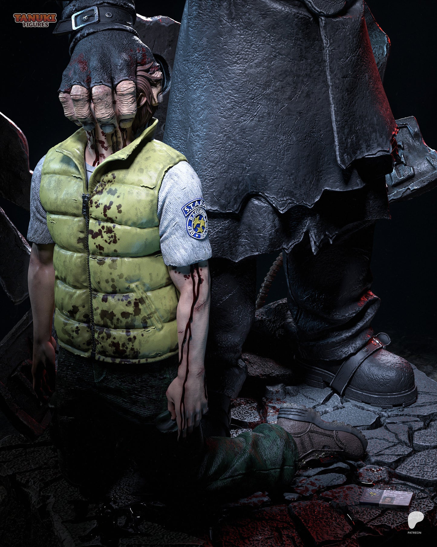 Nemesis | Resin Model or Bust Kit | Resident Evil Umbrella Boss