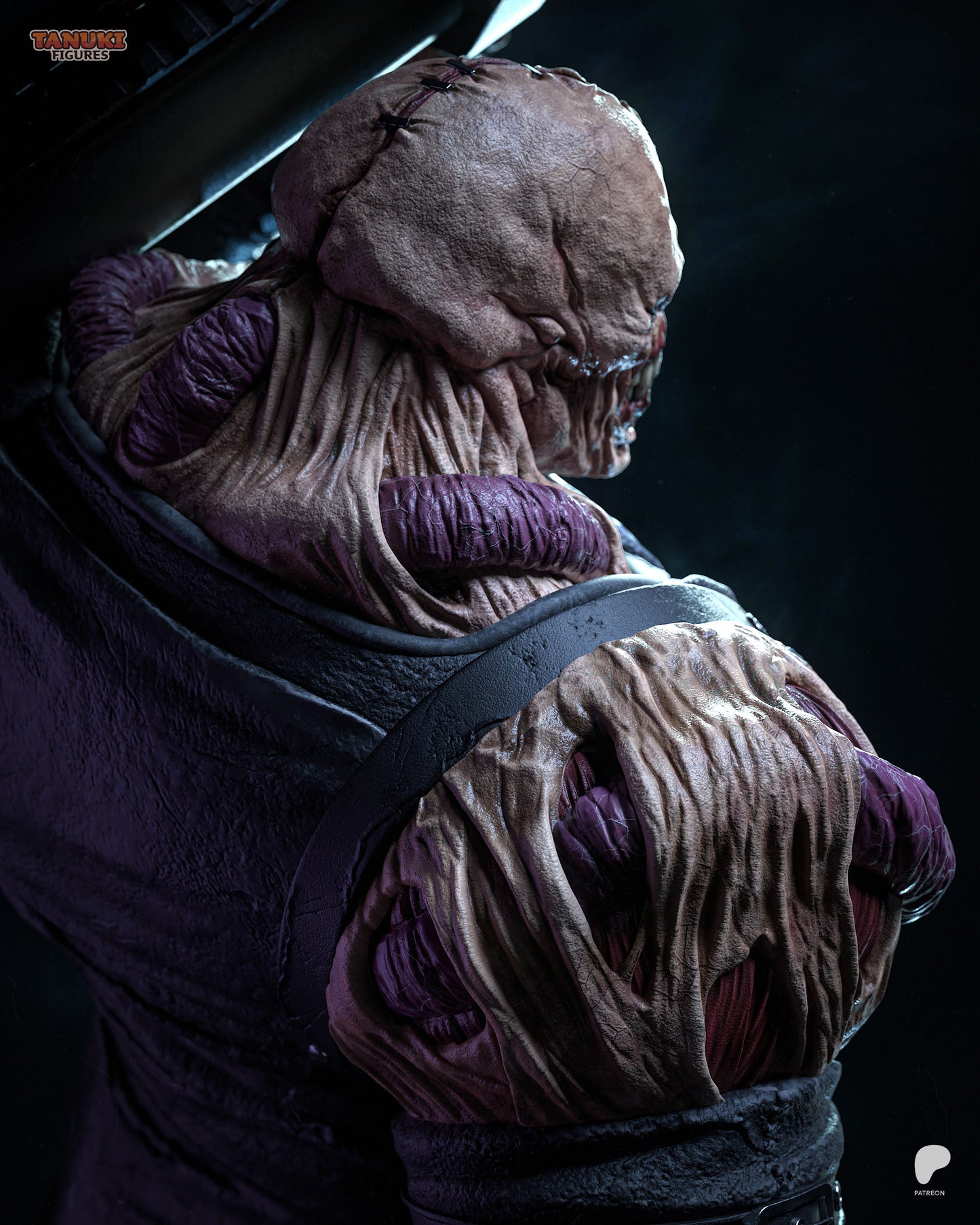 Nemesis | Resin Model or Bust Kit | Resident Evil Umbrella Boss