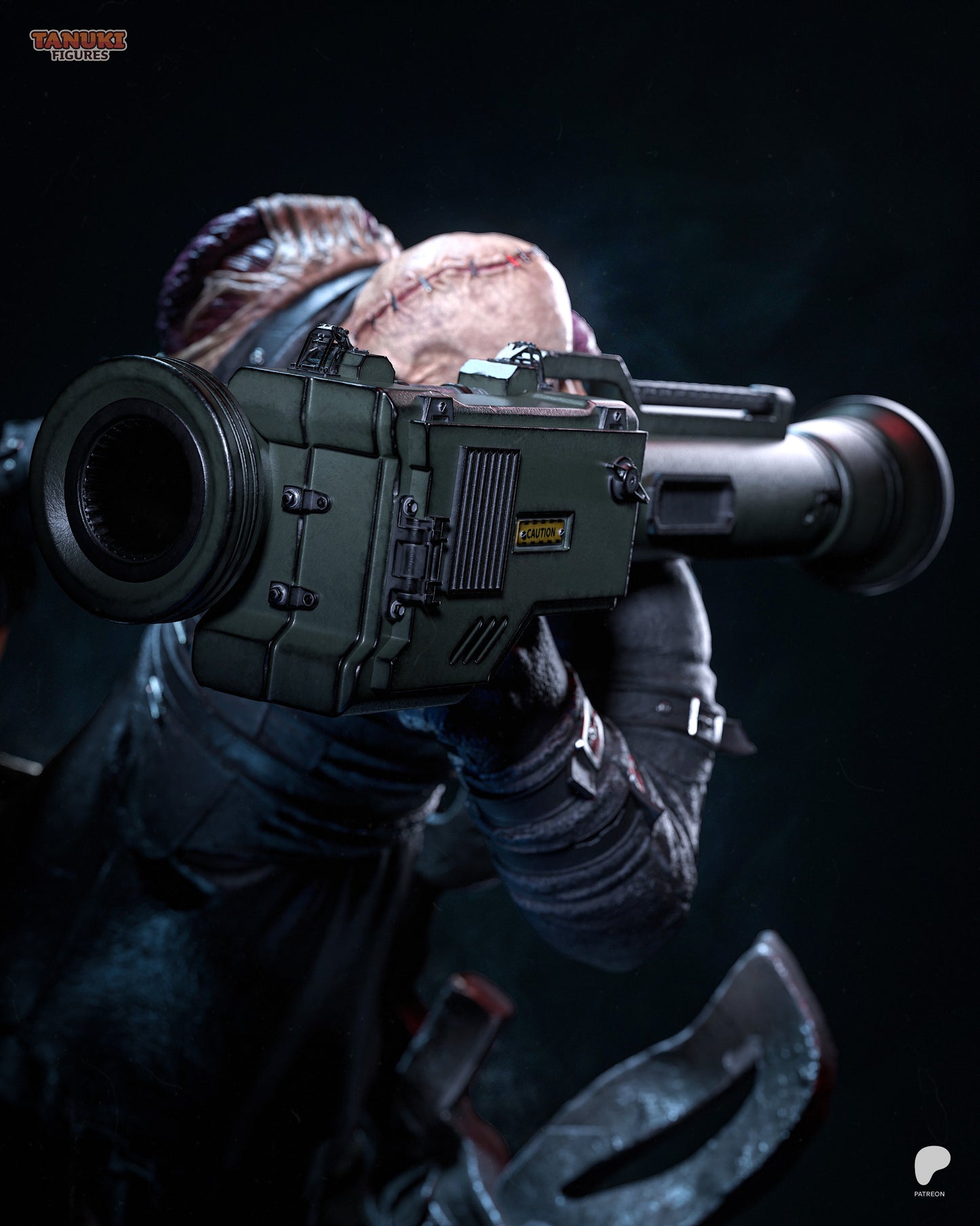 Nemesis | Resin Model or Bust Kit | Resident Evil Umbrella Boss