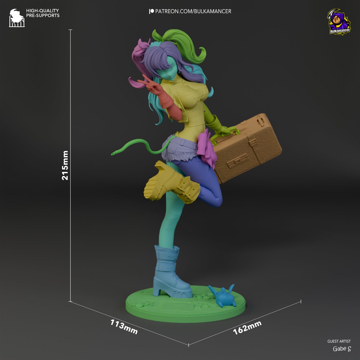 Nicole Demara | 8.5-Inch Resin Model Kit | Zenless Zone Zero Cunning Hares Leader