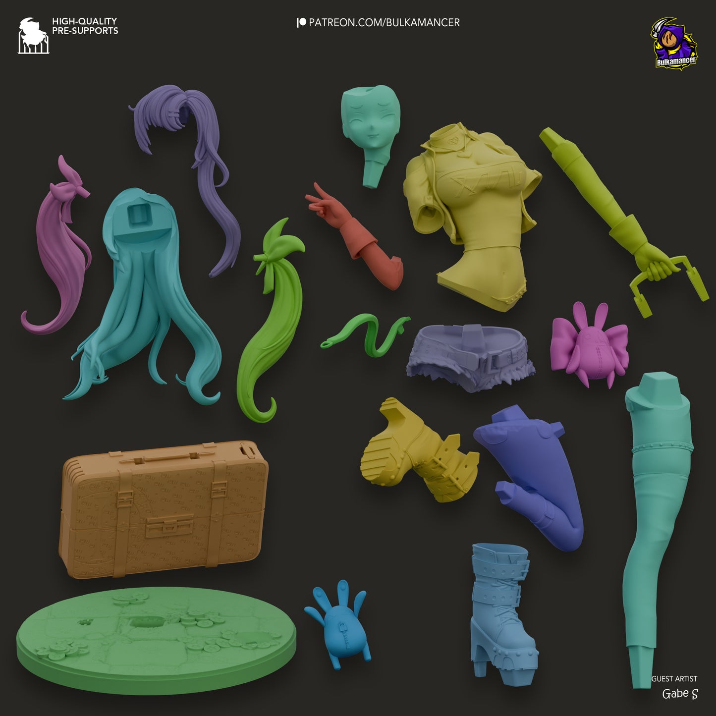 Nicole Demara | 8.5-Inch Resin Model Kit | Zenless Zone Zero Cunning Hares Leader