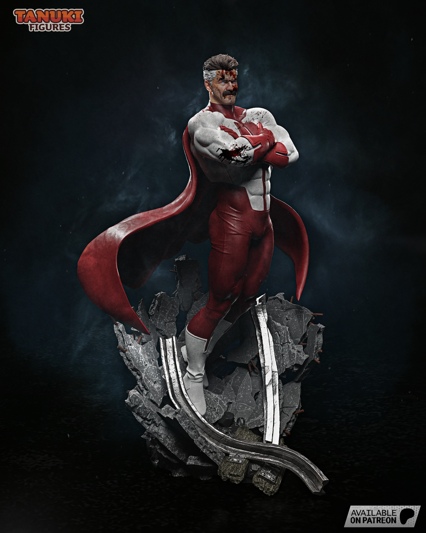 Omni-Man | Resin Model or Bust Kit | Invincible Viltrumite Enforcer