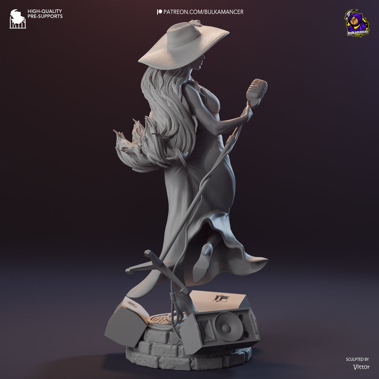 Pauline | 8-Inch Resin Model Kit | Super Mario Odyssey New Donk City Mayor