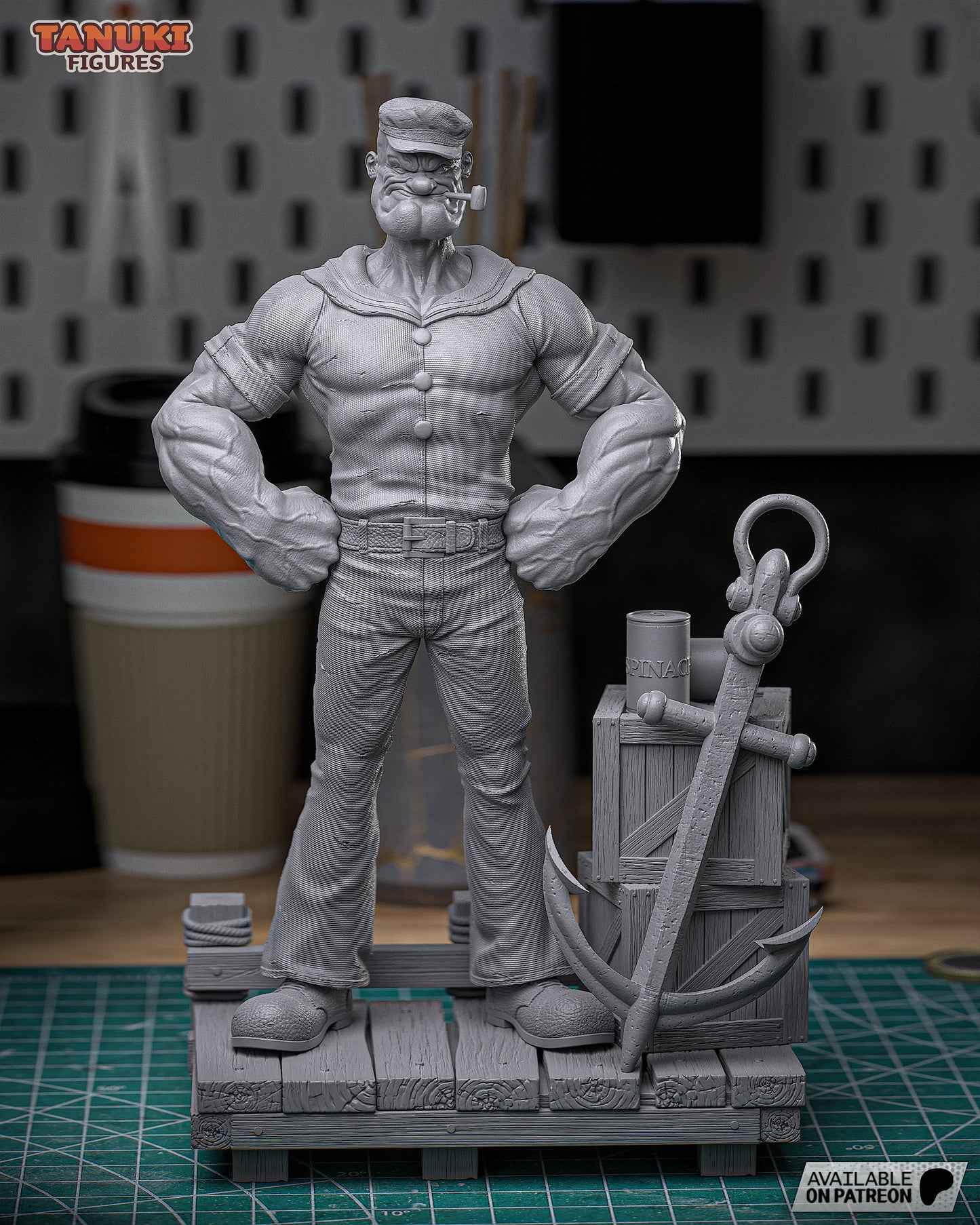 Popeye | Resin Model or Bust Kit | Comic Legendary Sailor