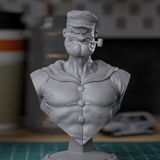 Popeye | Resin Model or Bust Kit | Comic Legendary Sailor