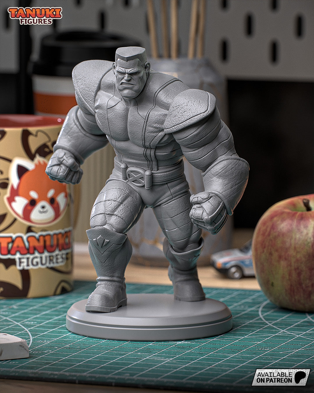 Colossus | 7-Inch Resin Model Kit | Toon-Style Xmen Steel Sentinel