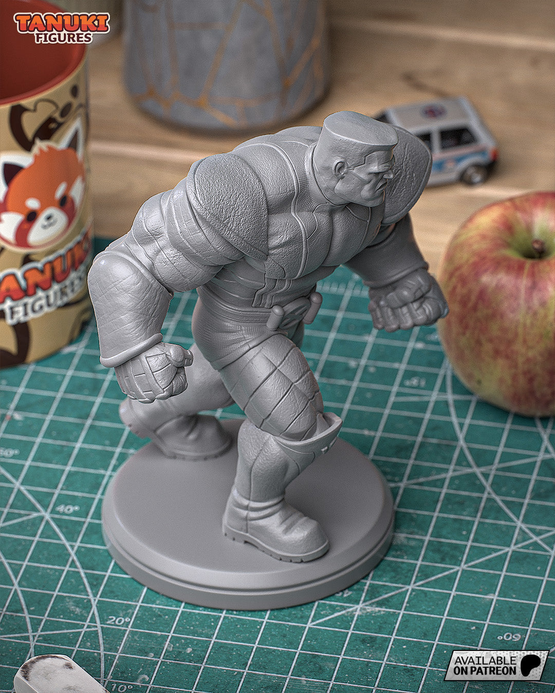 Colossus | 7-Inch Resin Model Kit | Toon-Style Xmen Steel Sentinel
