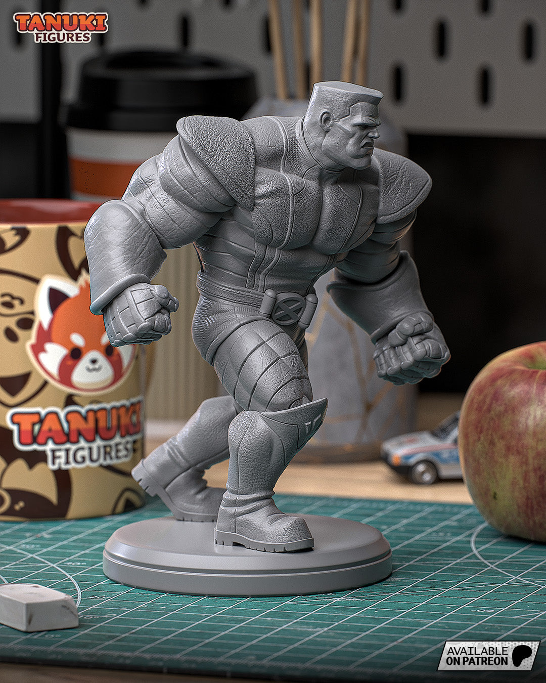 Colossus | 7-Inch Resin Model Kit | Toon-Style Xmen Steel Sentinel