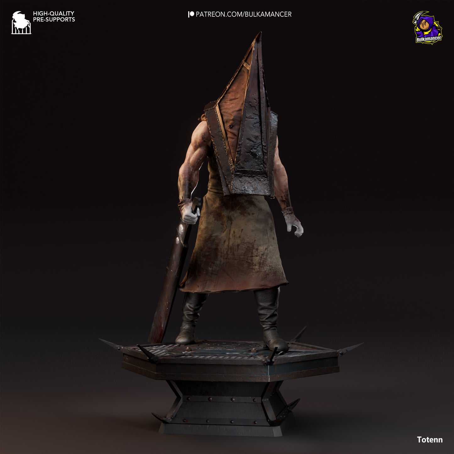 Pyramid Head | 8-Inch Resin Model Kit | Silent Hill 2 Executioner of Guilt