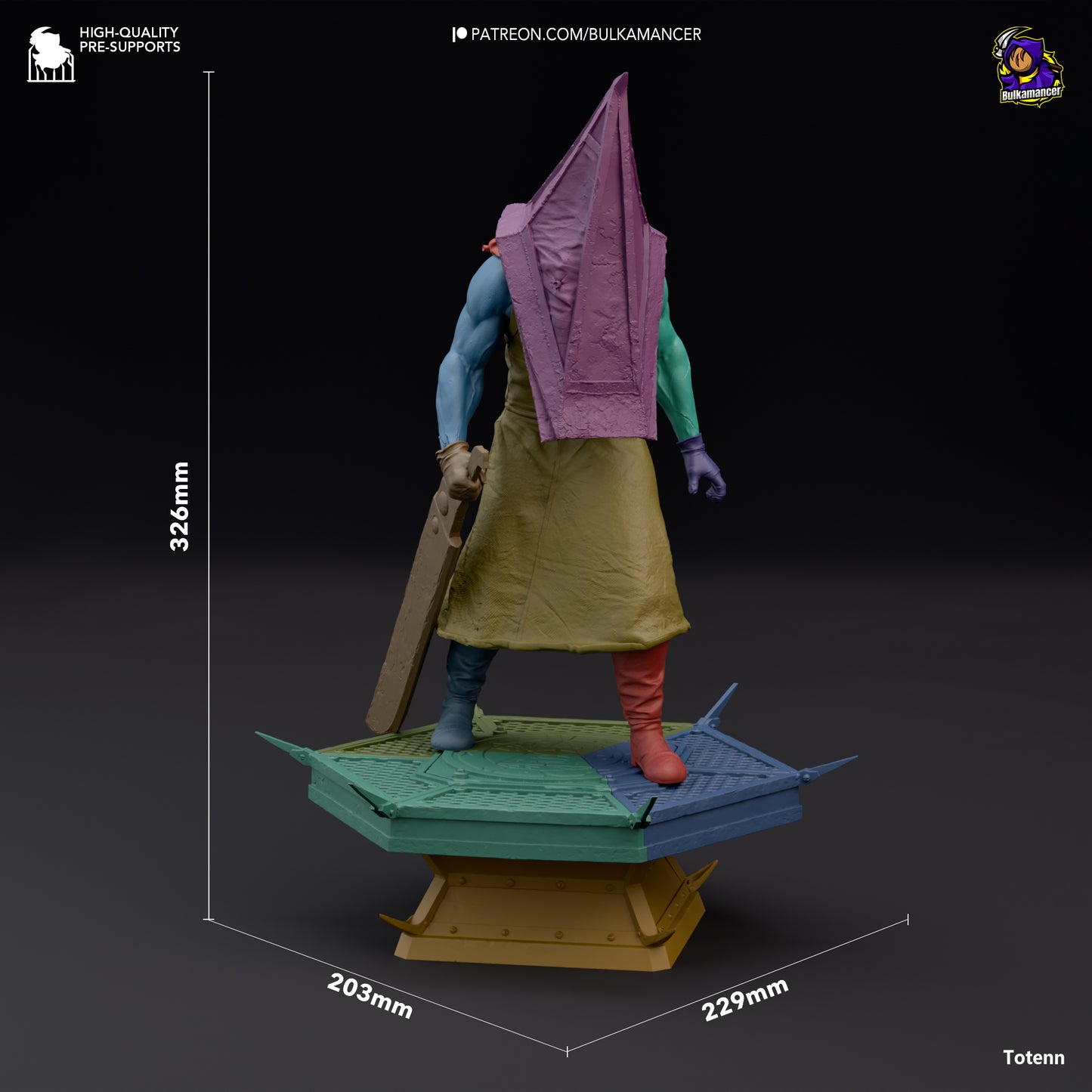 Pyramid Head | 8-Inch Resin Model Kit | Silent Hill 2 Executioner of Guilt