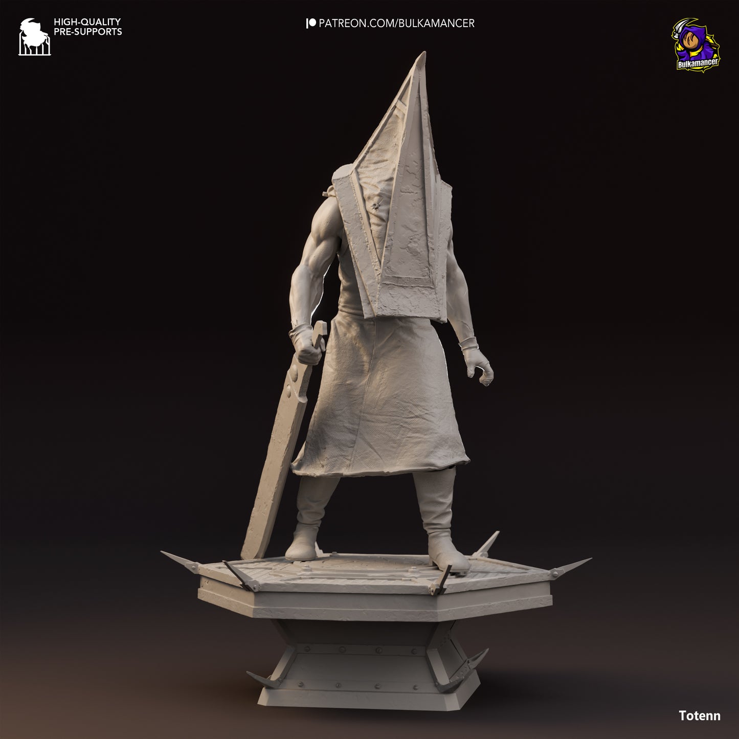 Pyramid Head | 8-Inch Resin Model Kit | Silent Hill 2 Executioner of Guilt