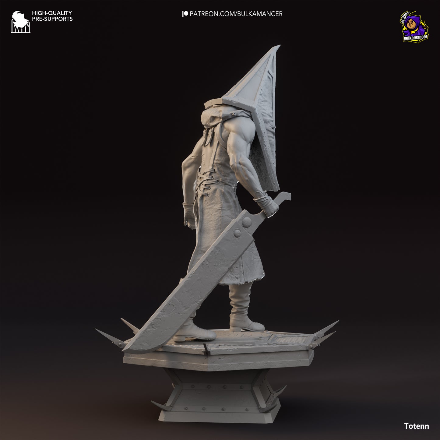 Pyramid Head | 8-Inch Resin Model Kit | Silent Hill 2 Executioner of Guilt