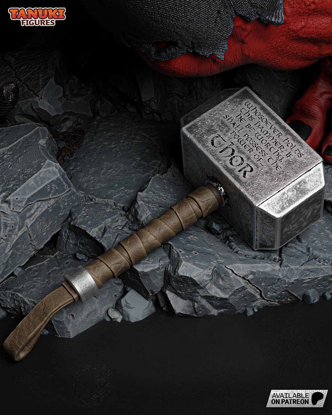 Red Hulk | Resin Model or Bust Kit | Marvel General Thunderbolt Ross