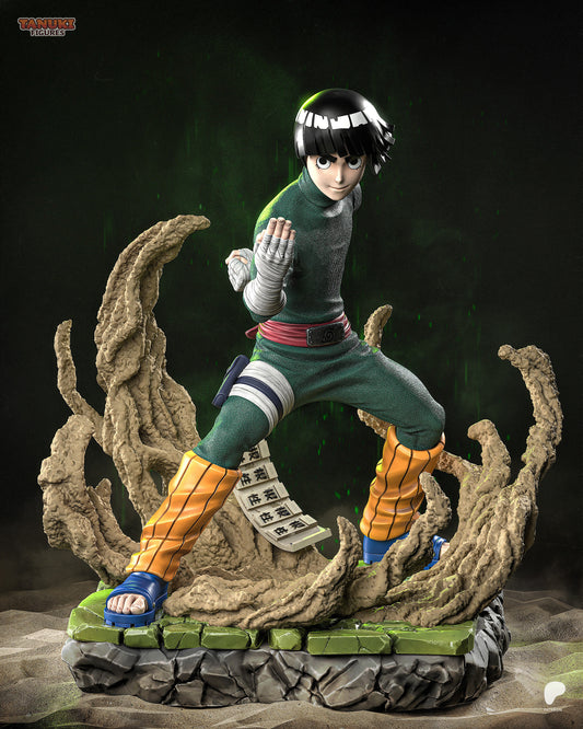 Rock Lee | Resin Model or Bust Kit | Naruto Taijutsu Specialist