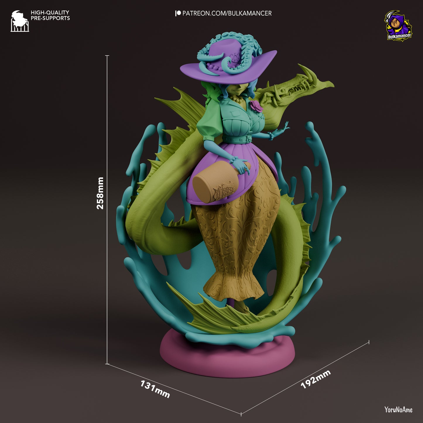 Rum Baba | 10-Inch Resin Model Kit | Unbreadable Sweet Breaded Fighter