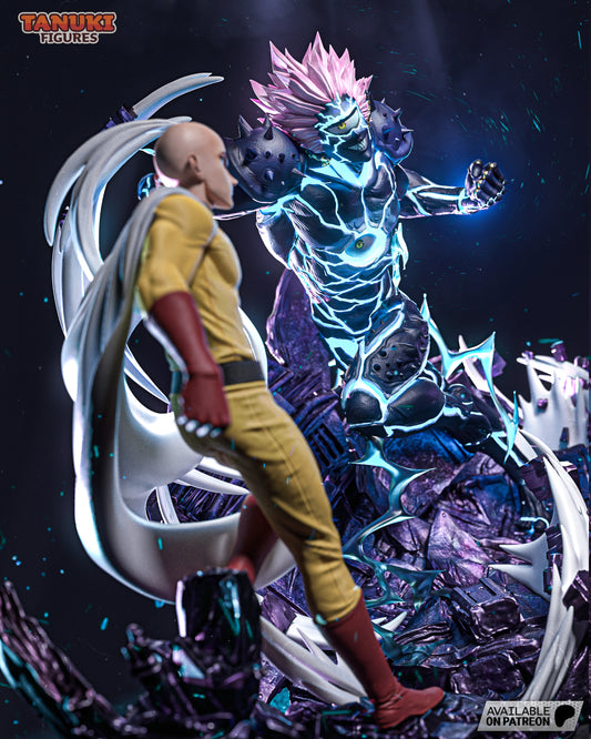 Saitama vs Boros | Resin Model or Bust Kit | One Punch Man