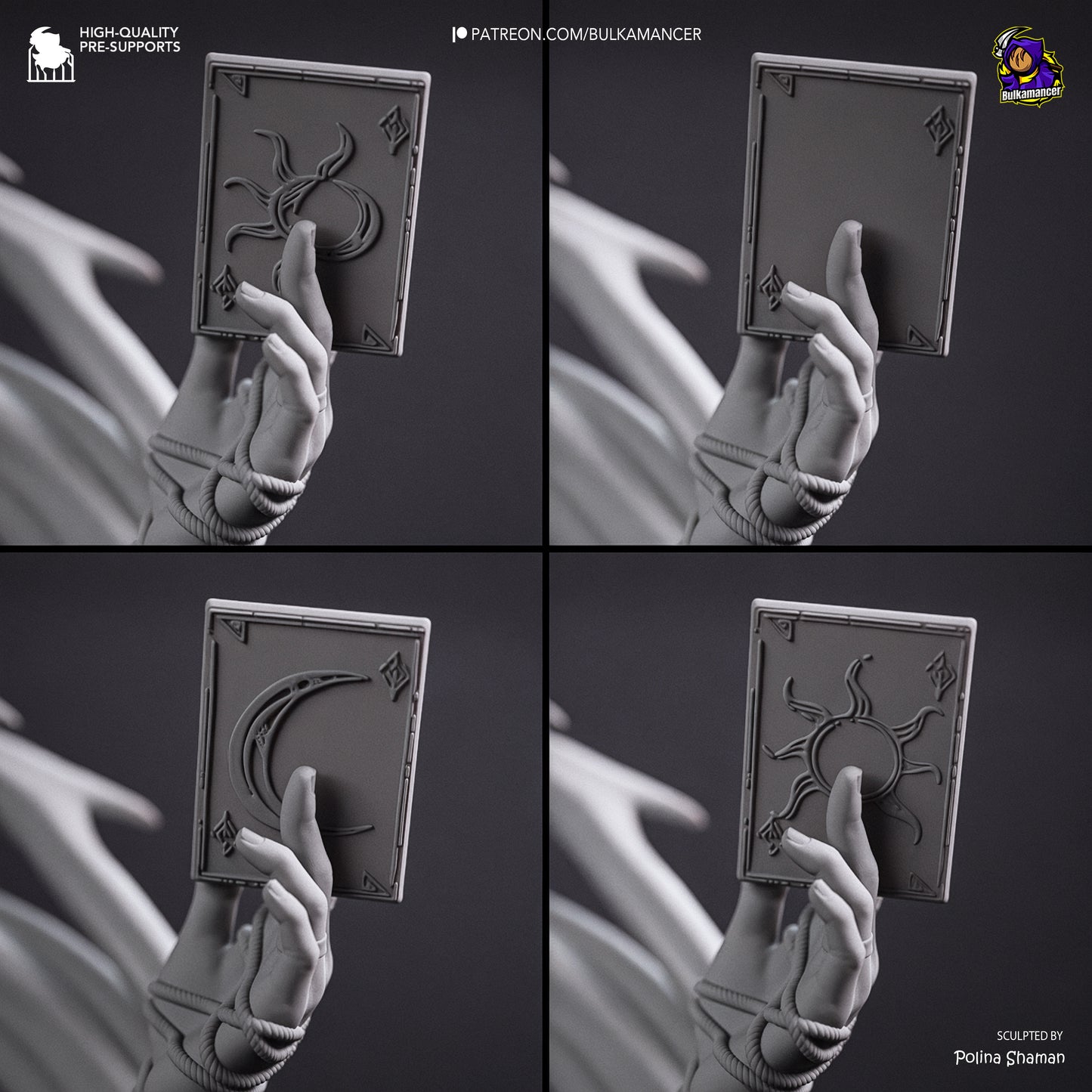 Sciel | 10.5-Inch Resin Model Kit | Clair Obscur: Expedition 33 Foretell Scythe-Wielder