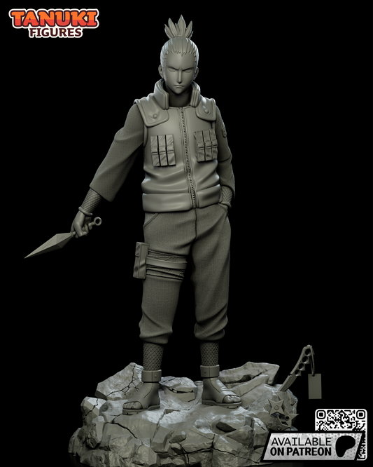 Shikamaru Nara | 10-Inch Resin Model Kit | Naruto Shadow Tactician