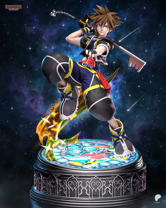Sora | Resin Model or Bust Kit | Kingdom Hearts Keyblade Wielder of Light