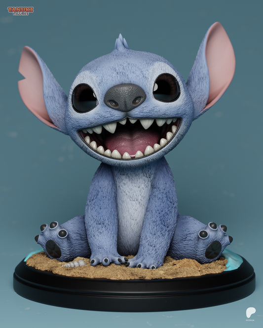 Stitch | 6-Inch Resin Model Kit | Cartoon Alien Chaos Gremlin Pup