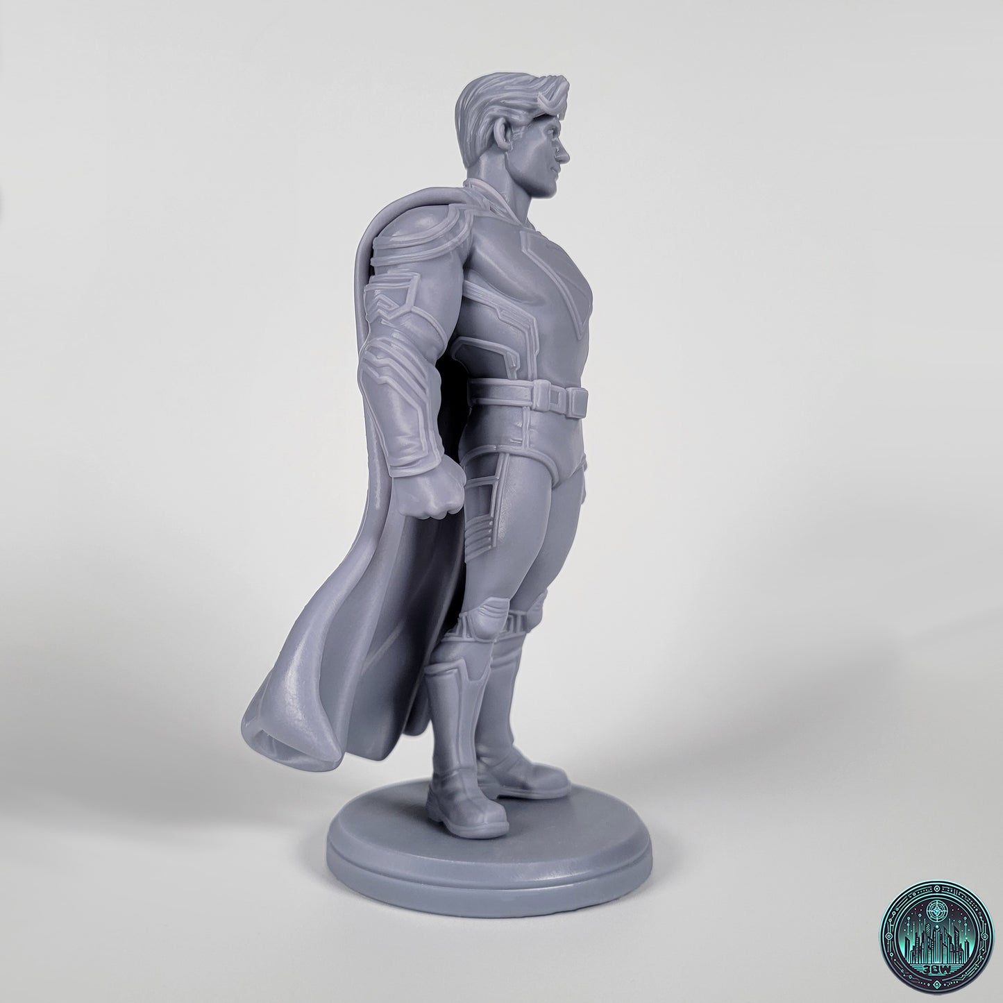 Superman | 6-Inch Resin Model Kit | Toon-Style Caped Kryptonian