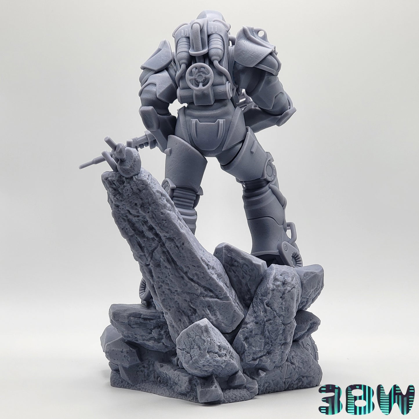 T-60 Power Armor | Resin Model or Bust Kit | DIY Fallout 4 Post-Apocalyptic Mech
