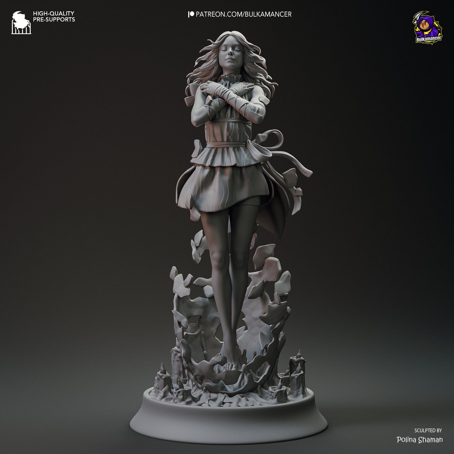 Tomorrow | 10-Inch Resin Model Kit | Death Stranding 2 Bio-Pod Specter