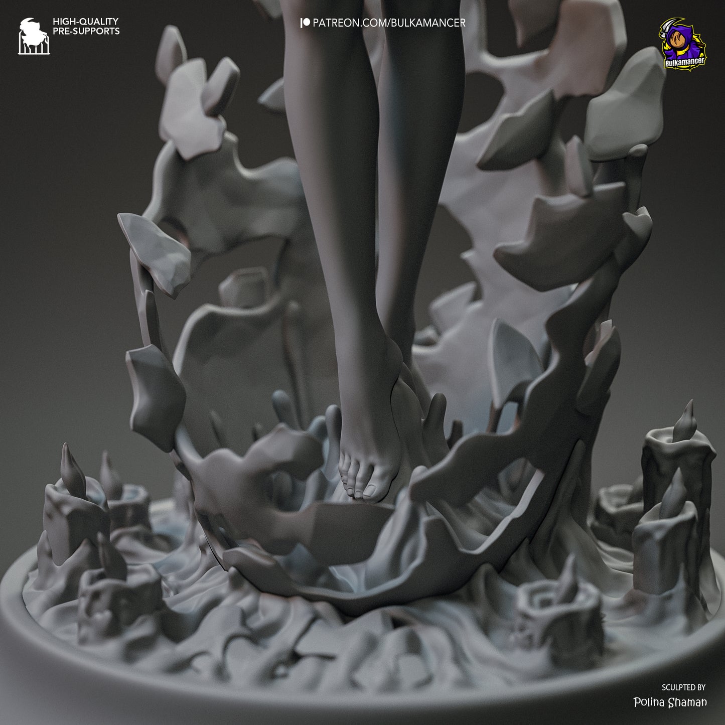 Tomorrow | 10-Inch Resin Model Kit | Death Stranding 2 Bio-Pod Specter
