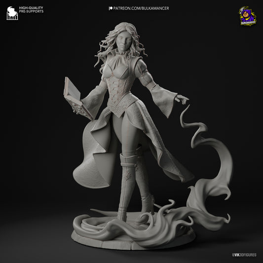 Triss Merigold | 9.5-Inch Resin Model Kit | Witcher Sorceress of Temeria
