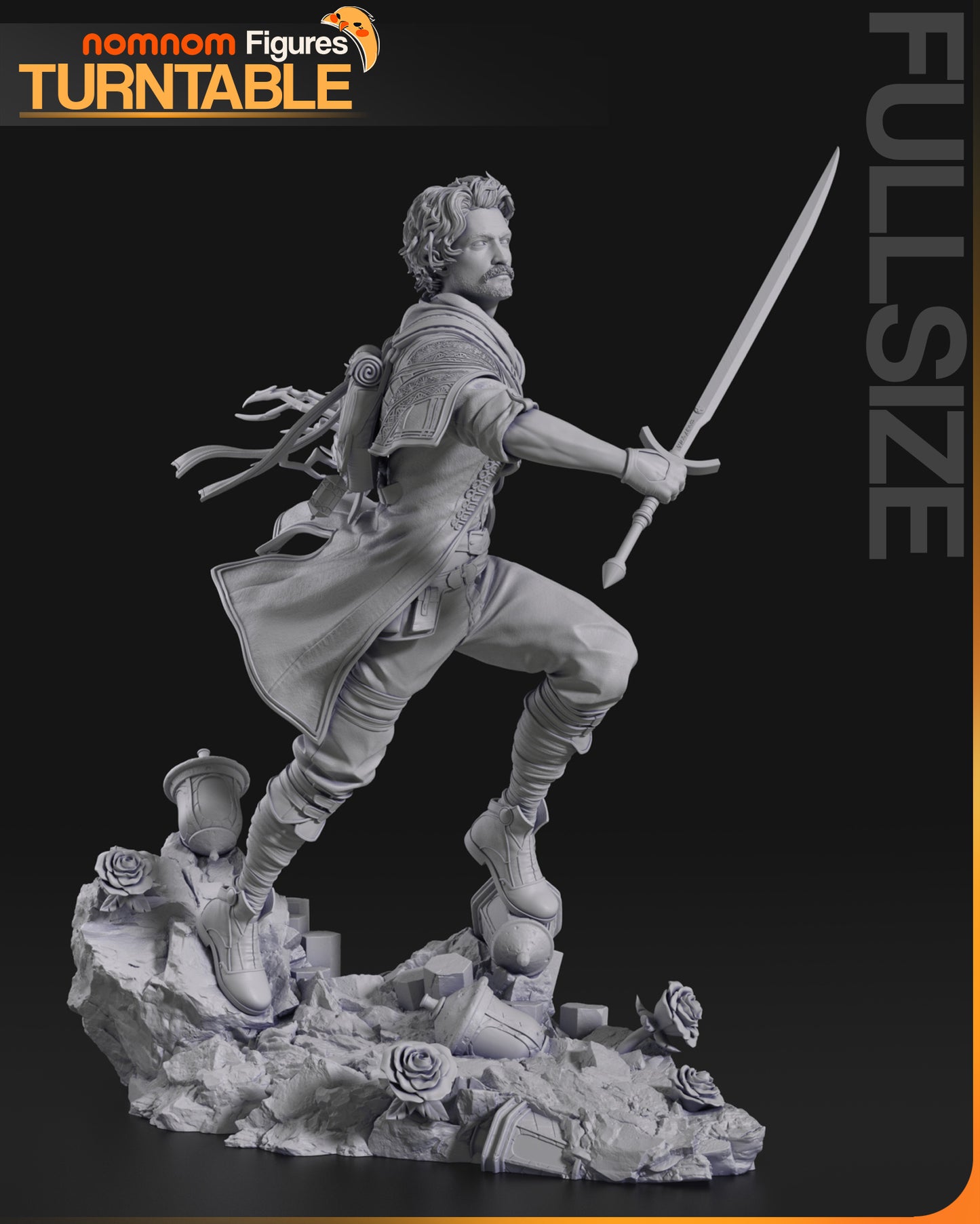 Gustav | Resin Model or Bust Kit | Clair Obscur: Expedition 33 Redblade