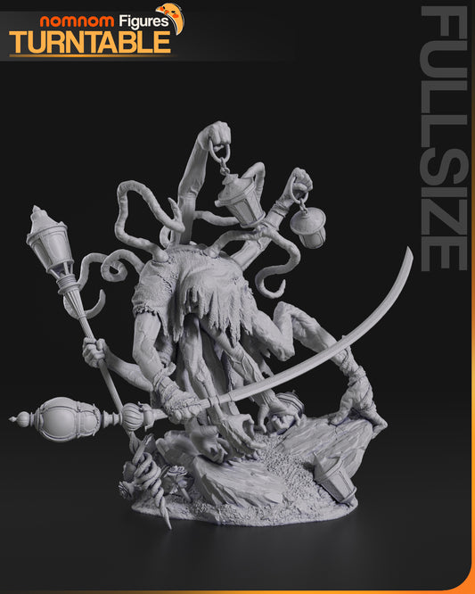 Lampmaster | Resin Model Kit | Clair Obscur: Expedition 33 Boss of Stone Wave Cliffs