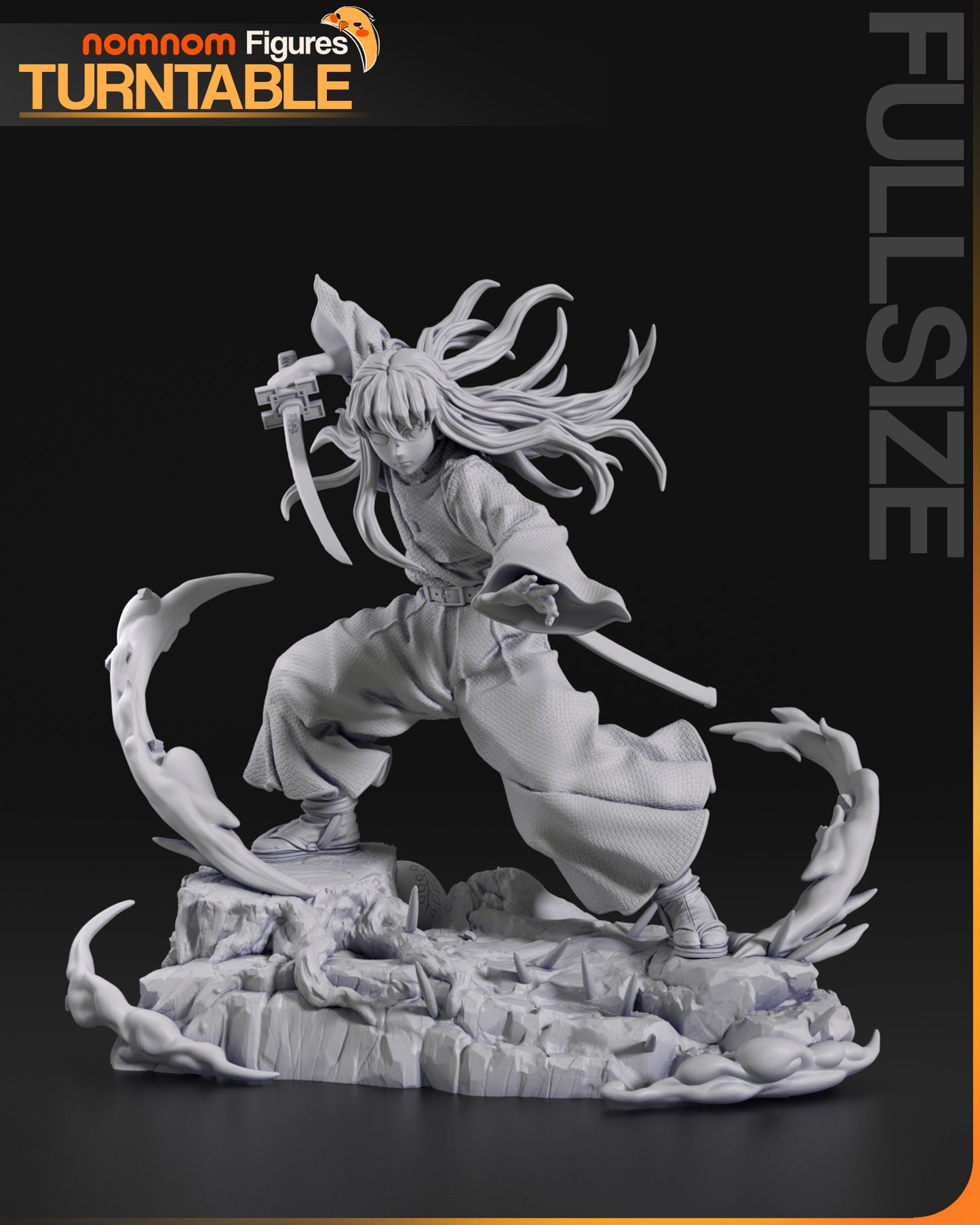 Muichiro Tokito | Resin Model or Bust Kit | Demon Slayer Mist Hashira