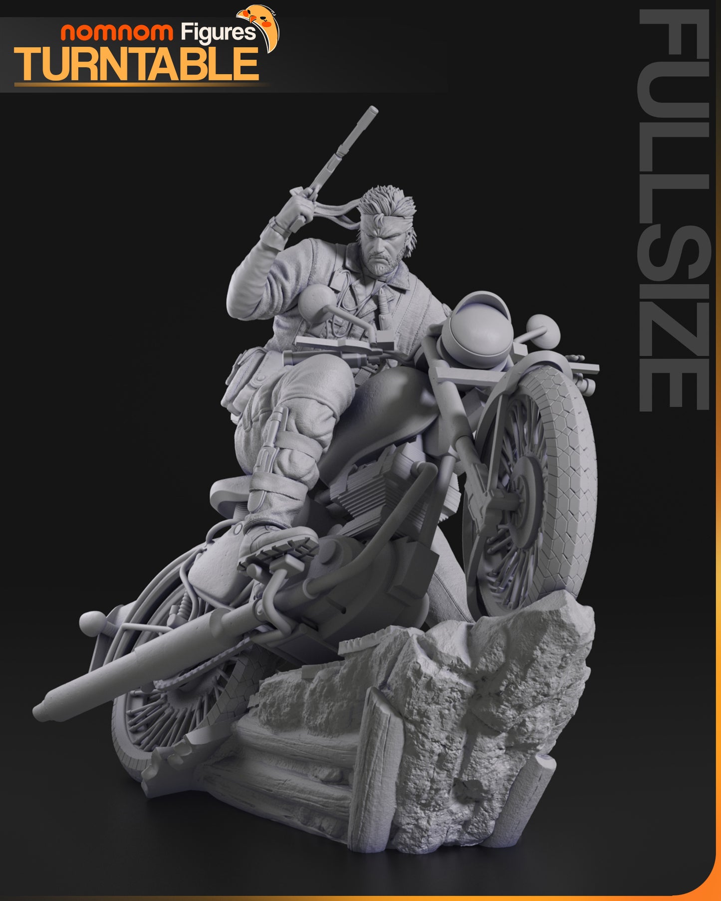 Naked Snake | Resin Model or Bust Kit | Metal Gear Solid 3: Snake Eater