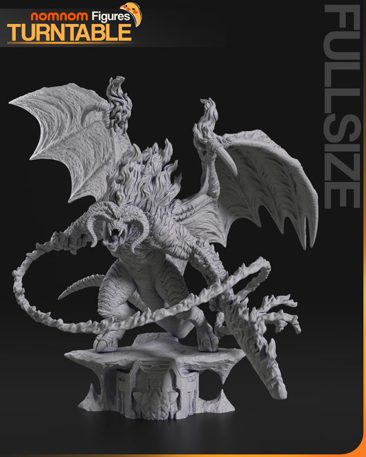 Balrog | Resin Model or Bust Kit | Lord of the Rings Demon of Morgoth