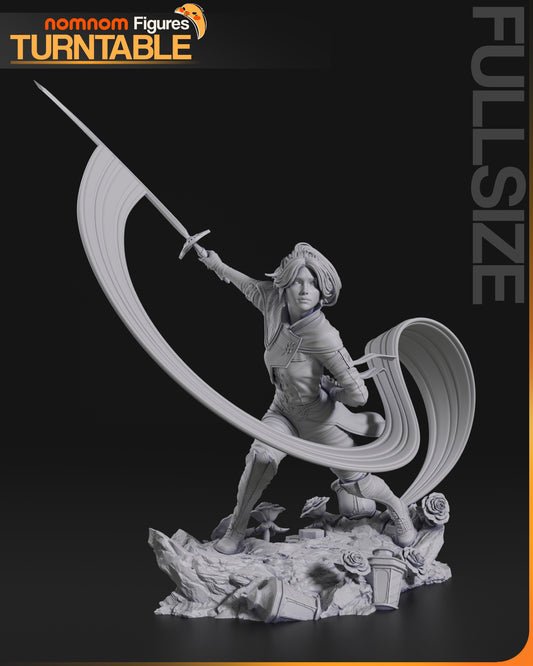 Maelle | Resin Model or Bust Kit | Clair Obscur: Expedition 33 Spellweaver