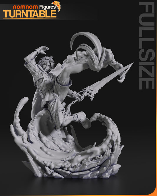 Tidus | Resin Model or Bust Kit | Final Fantasy X Zanarkand Star
