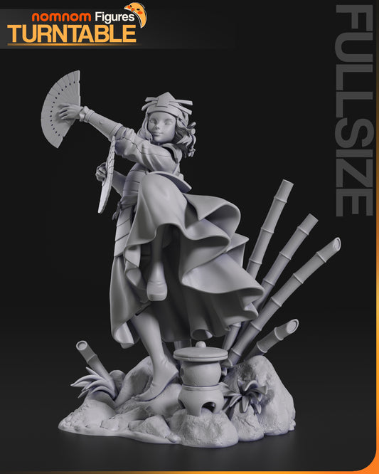 Suki | Resin Model or Bust Kit | Avatar: The Last Airbender Kyoshi Warrior
