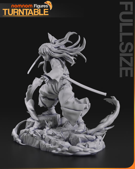 Muichiro Tokito | Resin Model or Bust Kit | Demon Slayer Mist Hashira