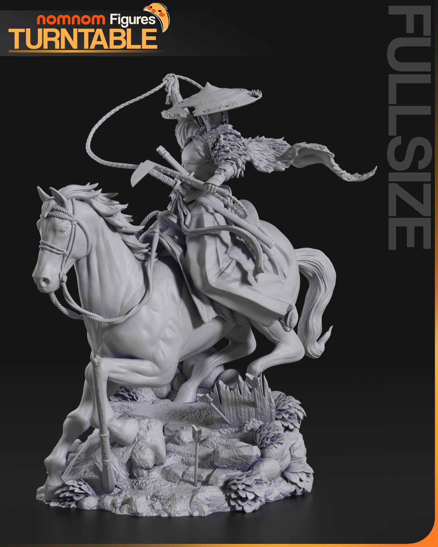 Atsu | Resin Model or Bust Kit | Ghost of Yotei - Onryo of Vengeance