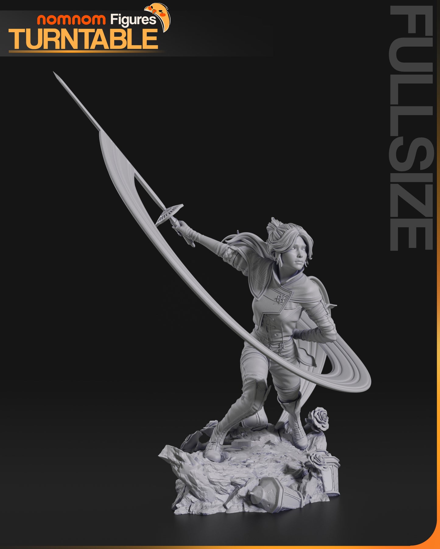 Maelle | Resin Model or Bust Kit | Clair Obscur: Expedition 33 Spellweaver