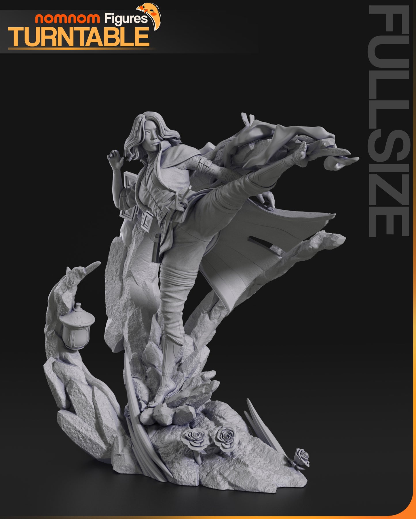 Lune | Resin Model or Bust Kit | DIY Clair Obscur: Expedition 33 Elemental Mage
