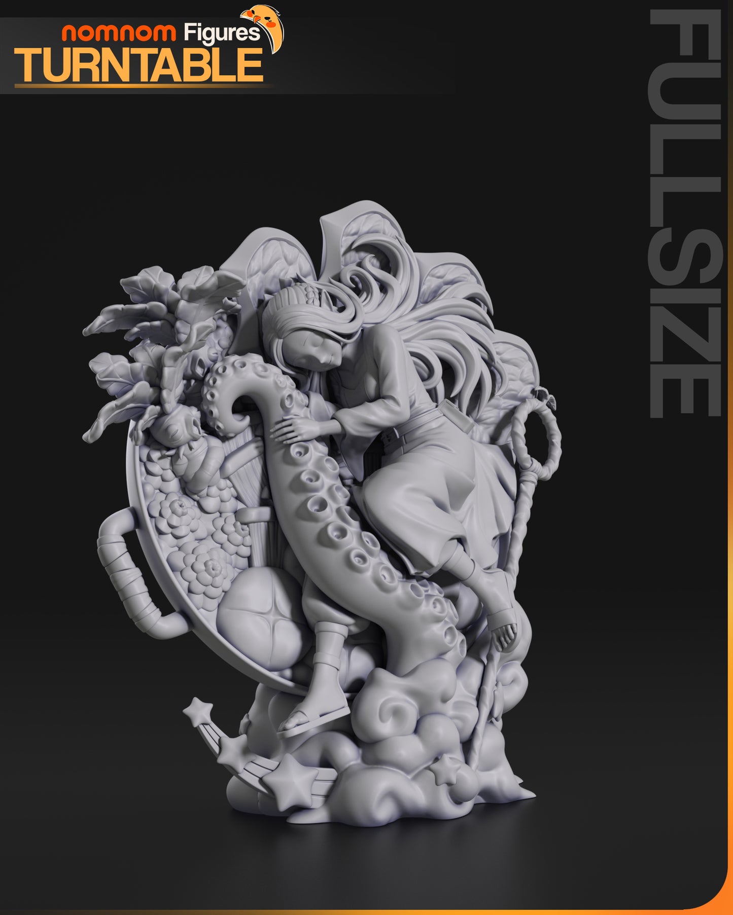 Marcille | Resin Model Kit | Dungeon Meshi Elf Tentacle Stew Mage