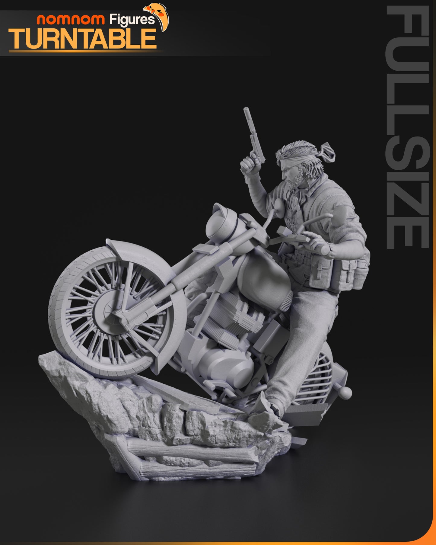 Naked Snake | Resin Model or Bust Kit | Metal Gear Solid 3: Snake Eater