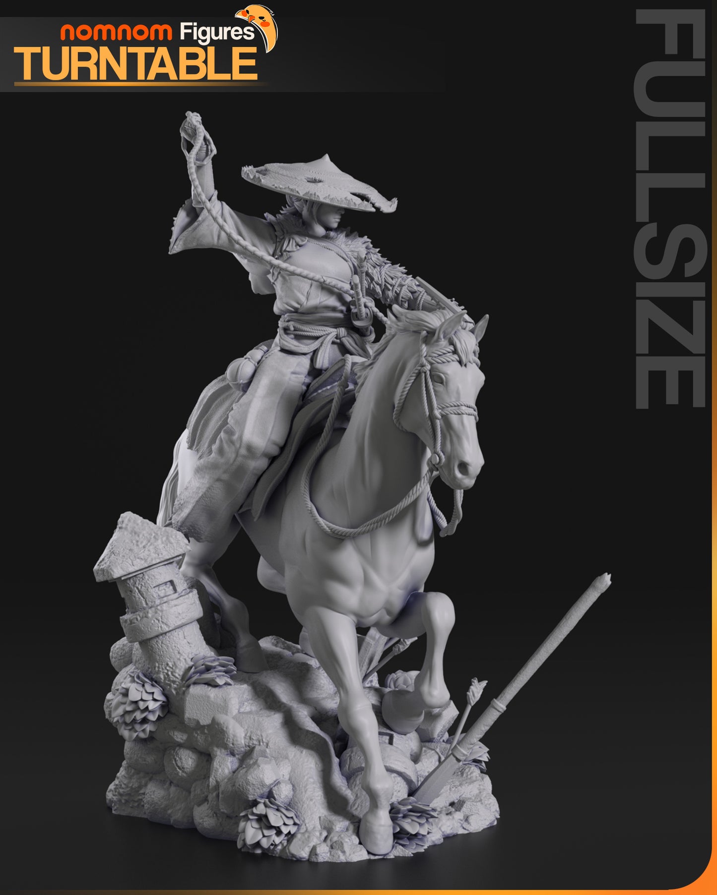 Atsu | Resin Model or Bust Kit | Ghost of Yotei - Onryo of Vengeance