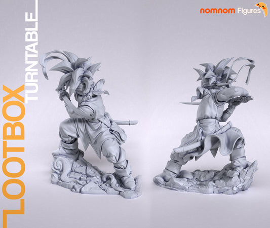 Crono | 6-Inch Resin Model Kit | DIY Chrono Trigger Time Traveler