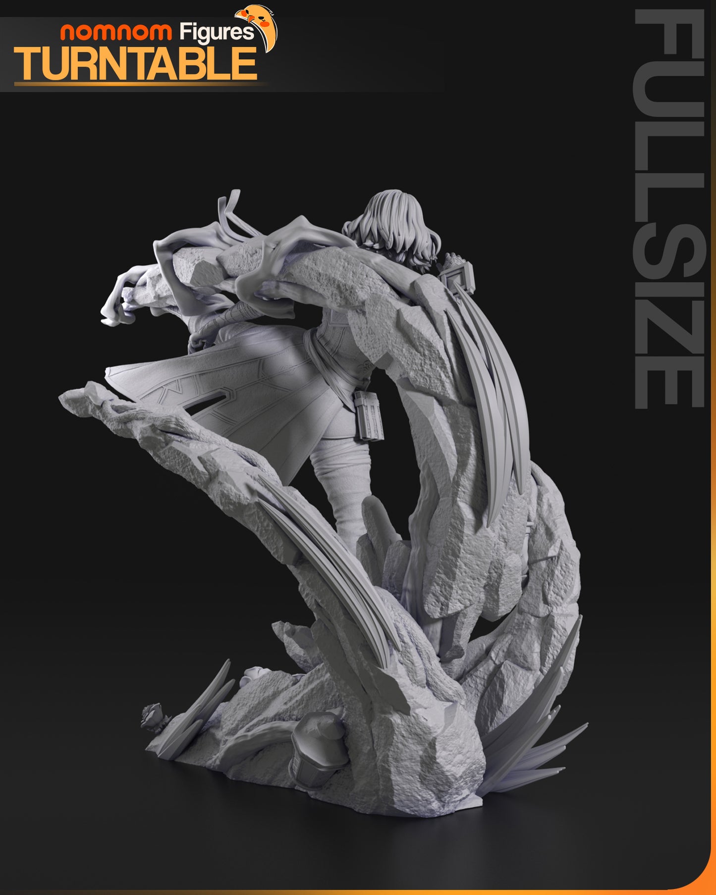 Lune | Resin Model or Bust Kit | DIY Clair Obscur: Expedition 33 Elemental Mage