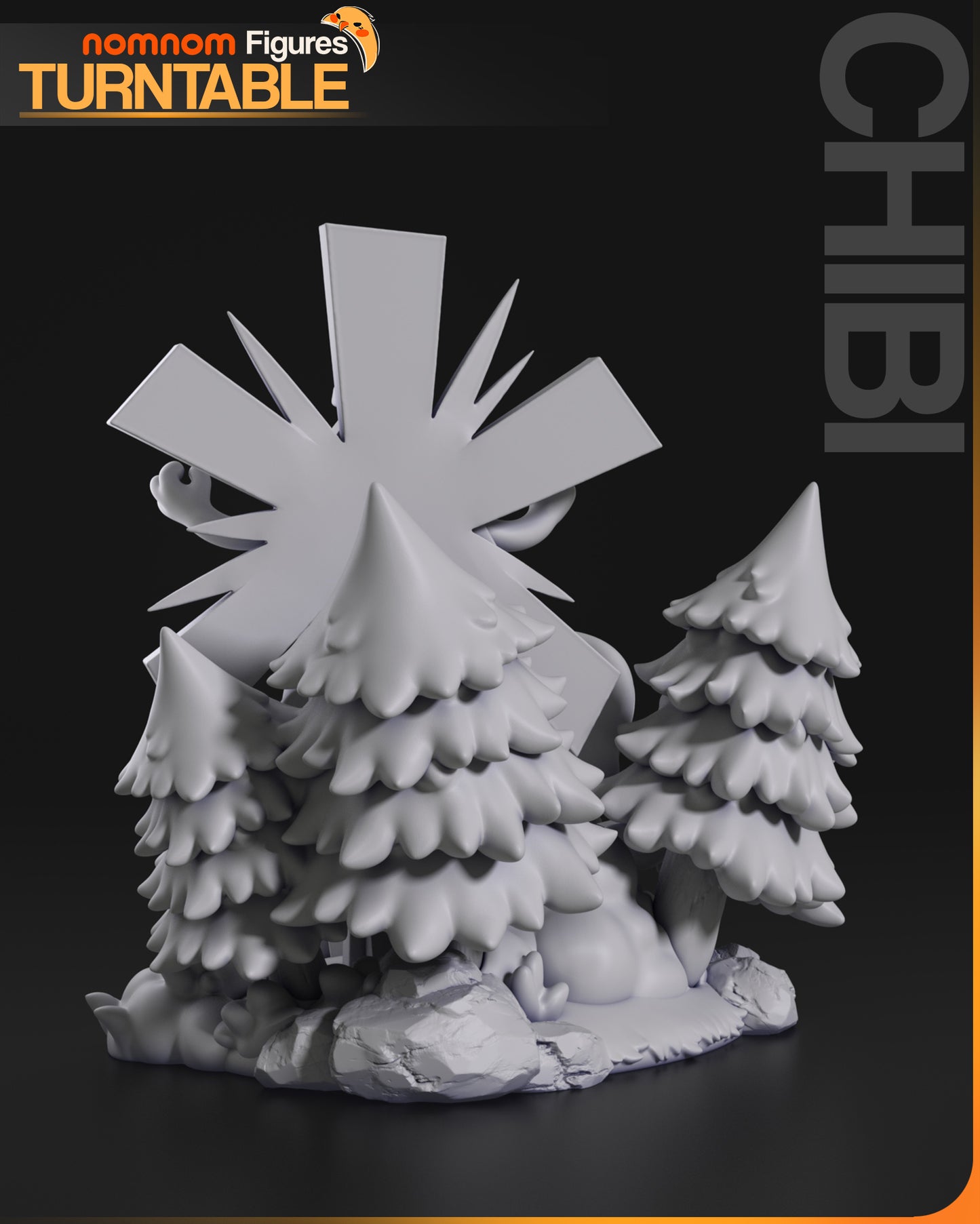 Chibi Bill Cypher | 4-Inch Resin Model Kit | Gravity Falls Dream Demon