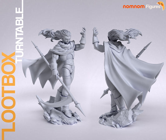 Magus | 7.5-Inch Resin Model Kit | DIY Chrono Trigger Dark Wizard