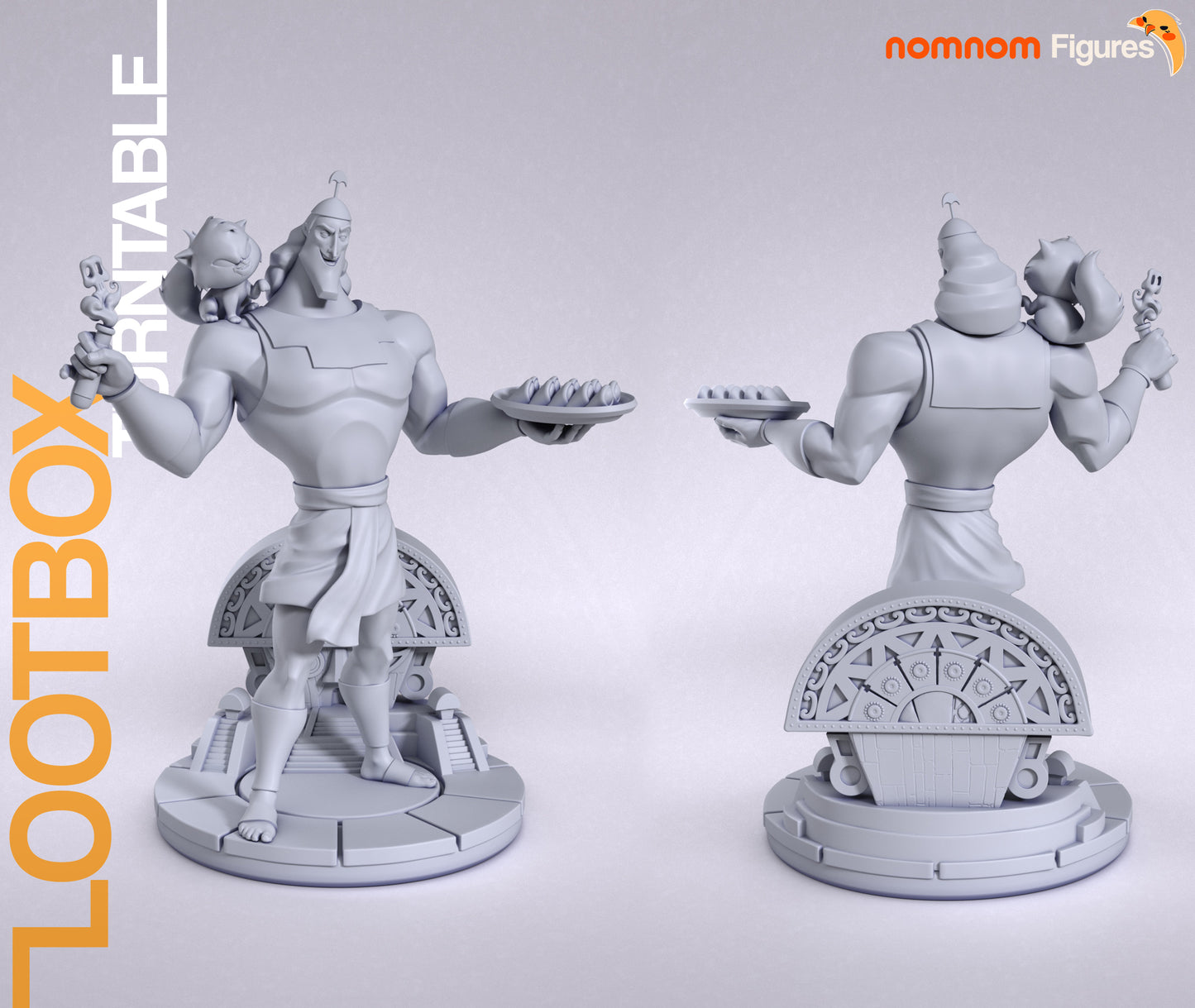 Kronk | 8-Inch Resin Model Kit | The Emperor’s New Groove
