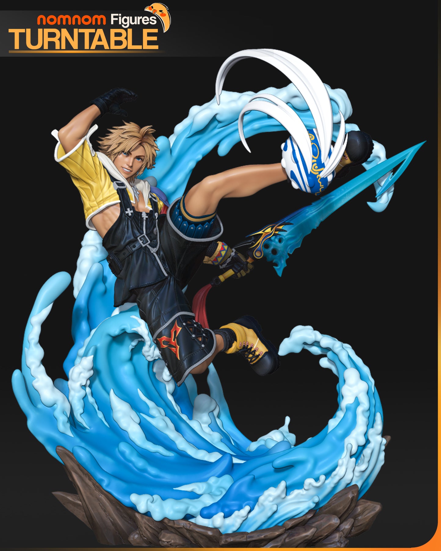 Tidus | Resin Model or Bust Kit | Final Fantasy X Zanarkand Star